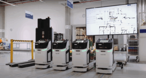 robot autonomi mobili flotta